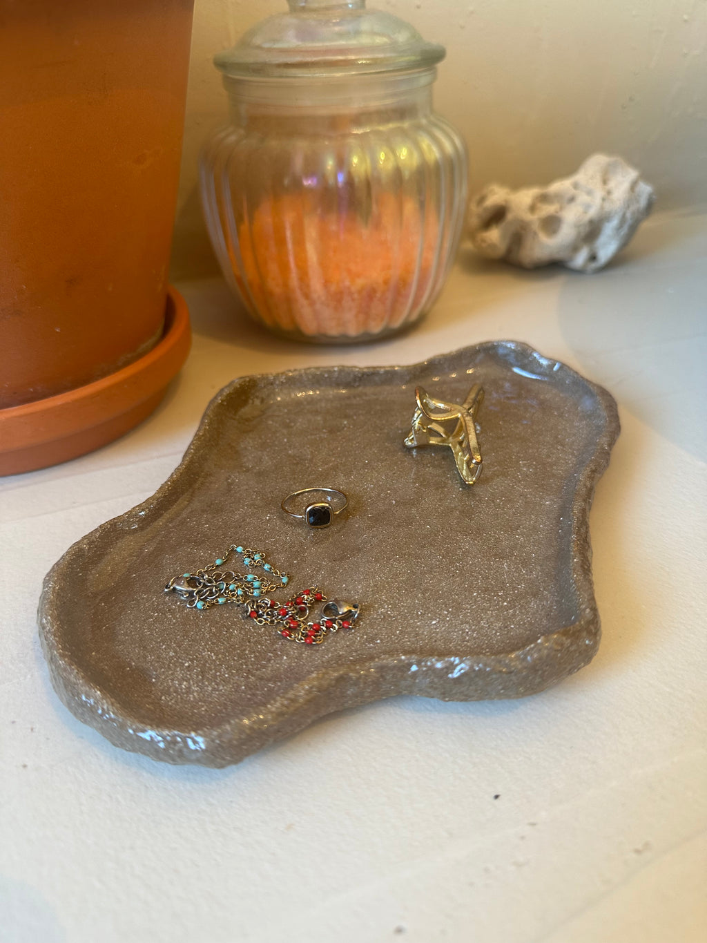 Plateau vide poche / porte bijoux Ishi 🪨 (6 modèles)